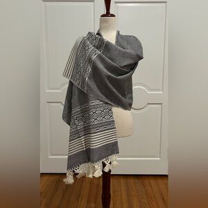 Traditional Mexican rebozo from Oaxaca Mex. Mexican shawl!